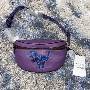 Coach X Zhu Jingyi Rexy Dinosaur Belt bag Fanny Crossbody Leather